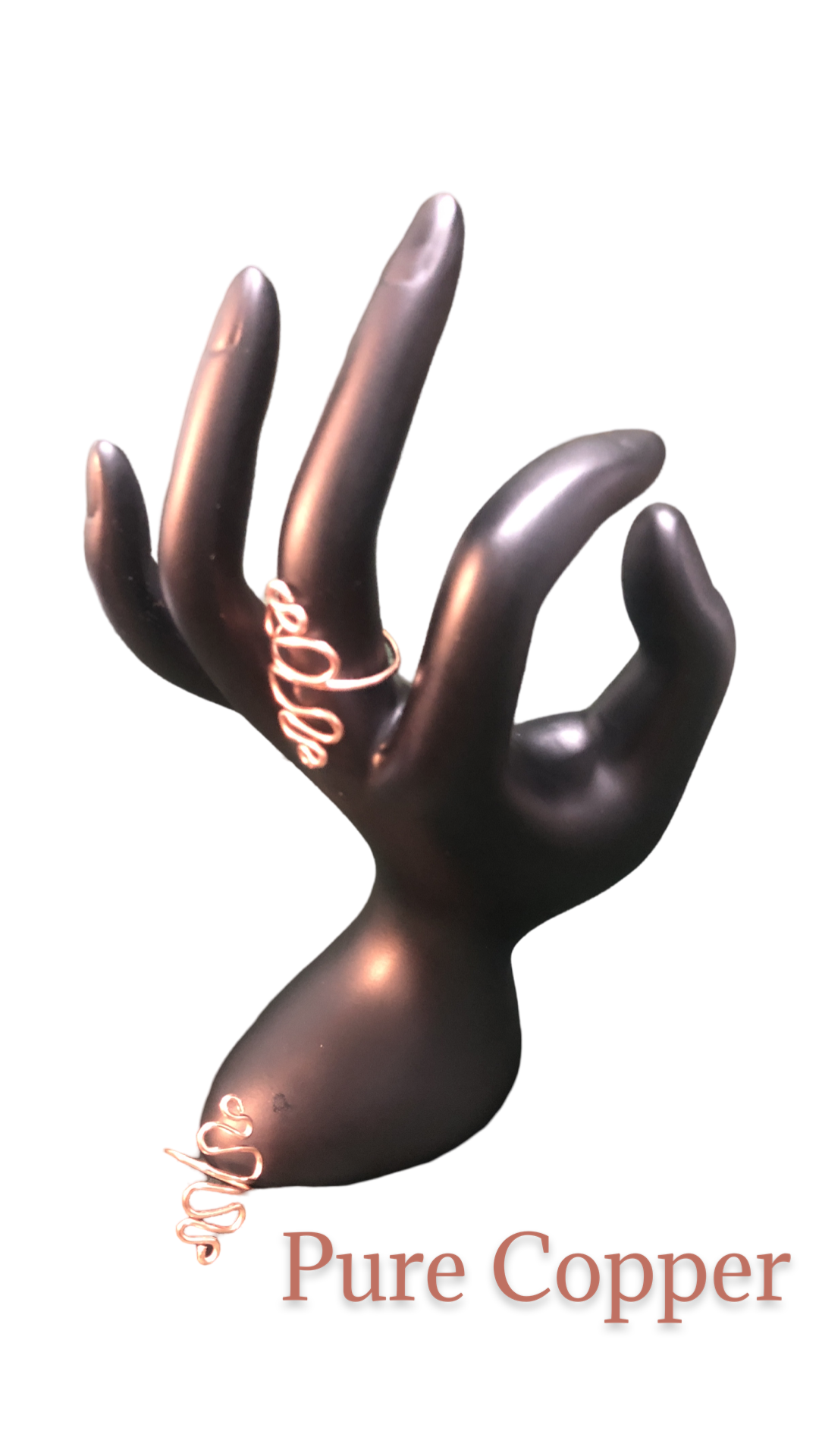 Copper Wave Ring