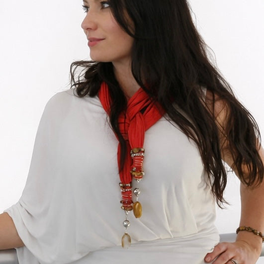 Bamboo Knit Scarves