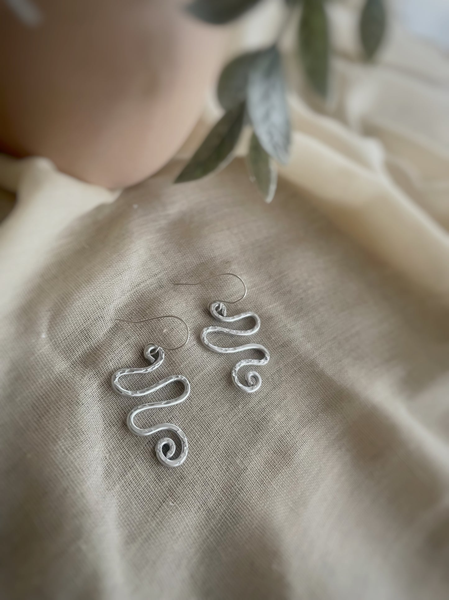 Modern Lightweight Aluminum Earrings