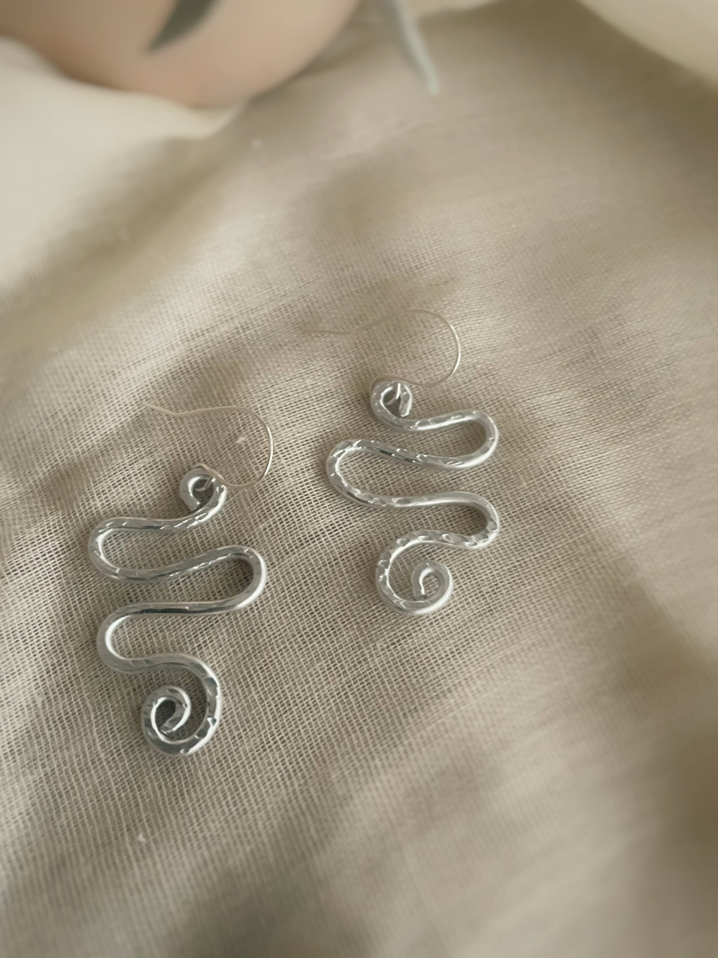 Modern Lightweight Aluminum Earrings