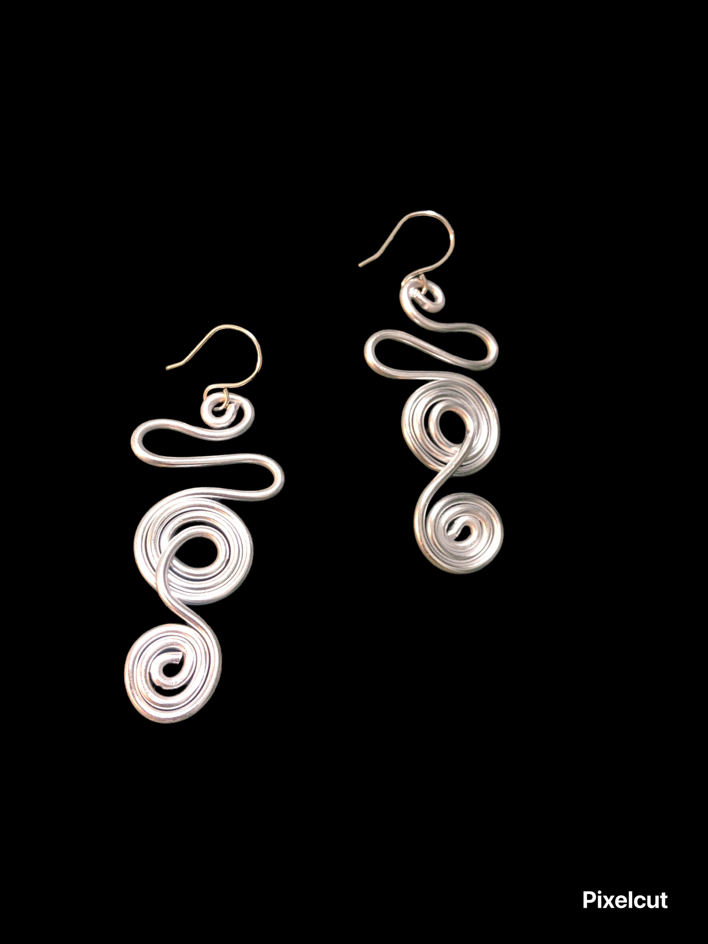 Contemporary Aluminum Earring
