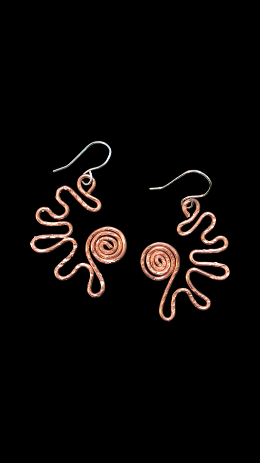 Copper Earrings